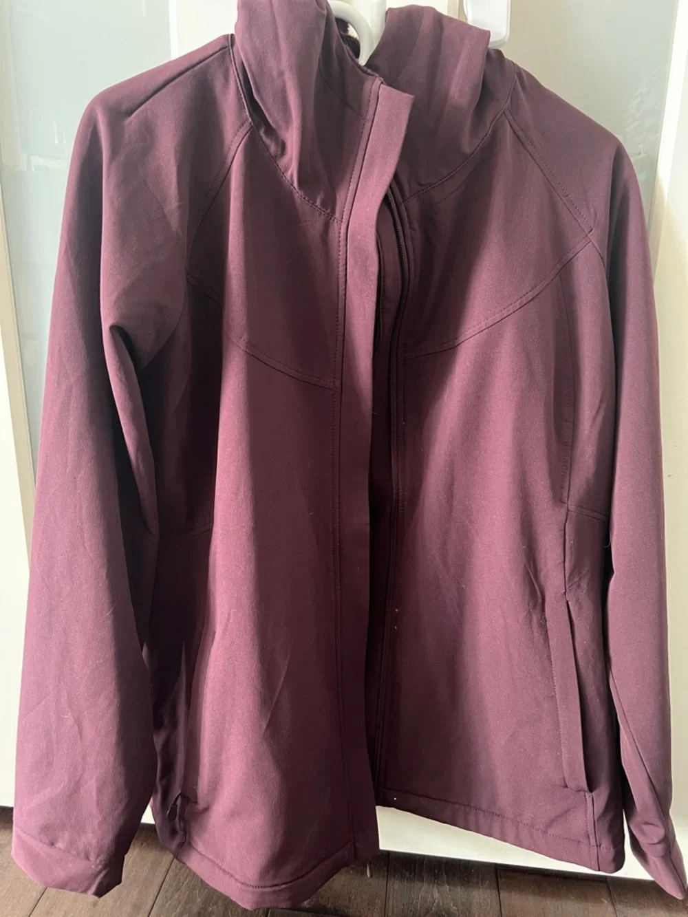 Maroon Utility Softshell Jacket - Picture 2 of 4